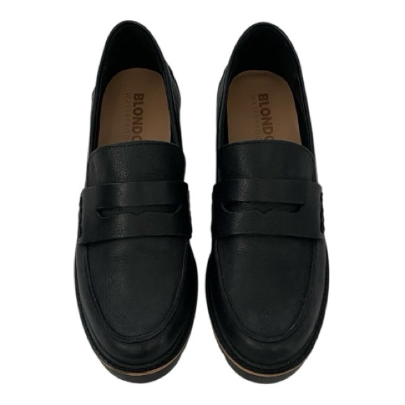 Blondo Shoes - ♥️Blondo ♥️Waterproof Ladies Black leather loafers, Size (8.5)